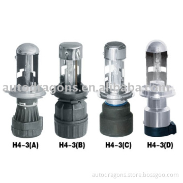 Hid conversion kit/xenon lamp,H4-3 Xenon Bulbs ,4 type Hi/Lo bulb,HID Headlight,H4 h/l bi-xenon,HID xenon conversion kit